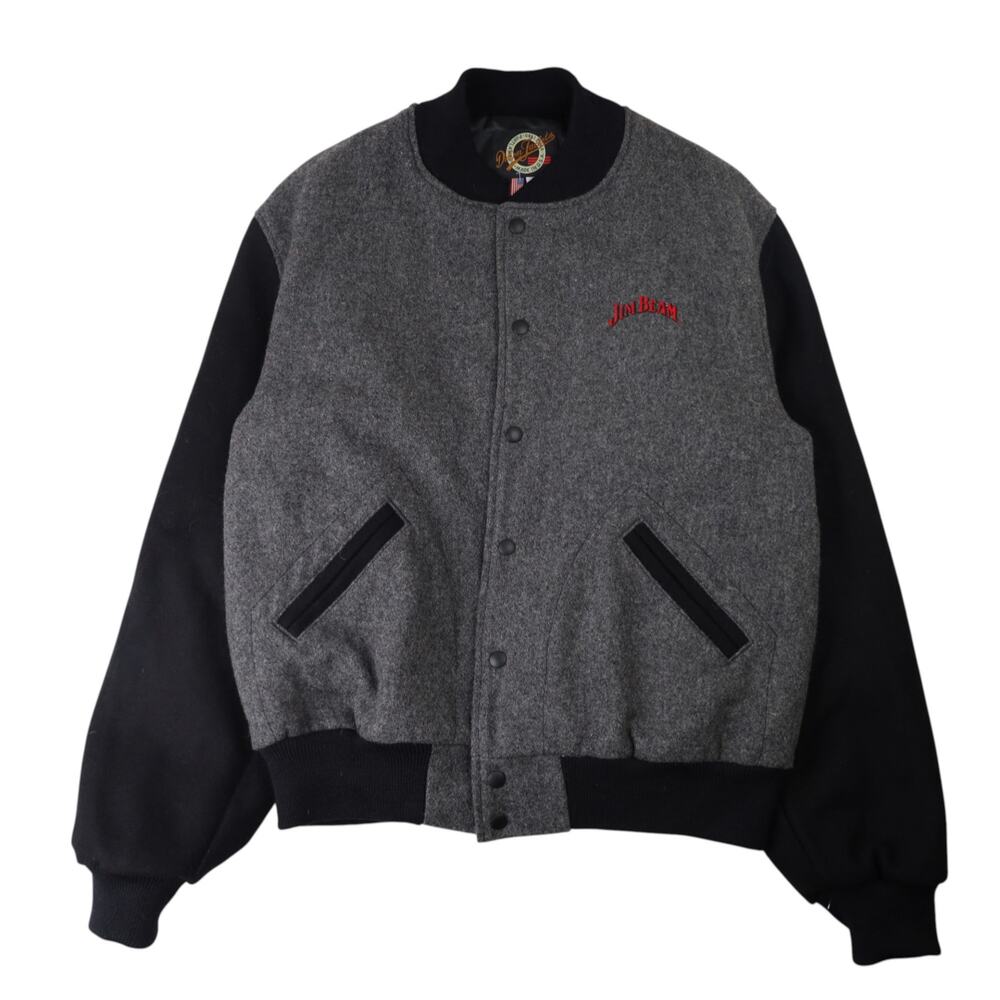 Vintage Dehen 1920 Jim Beam Wool Varsity Jacket